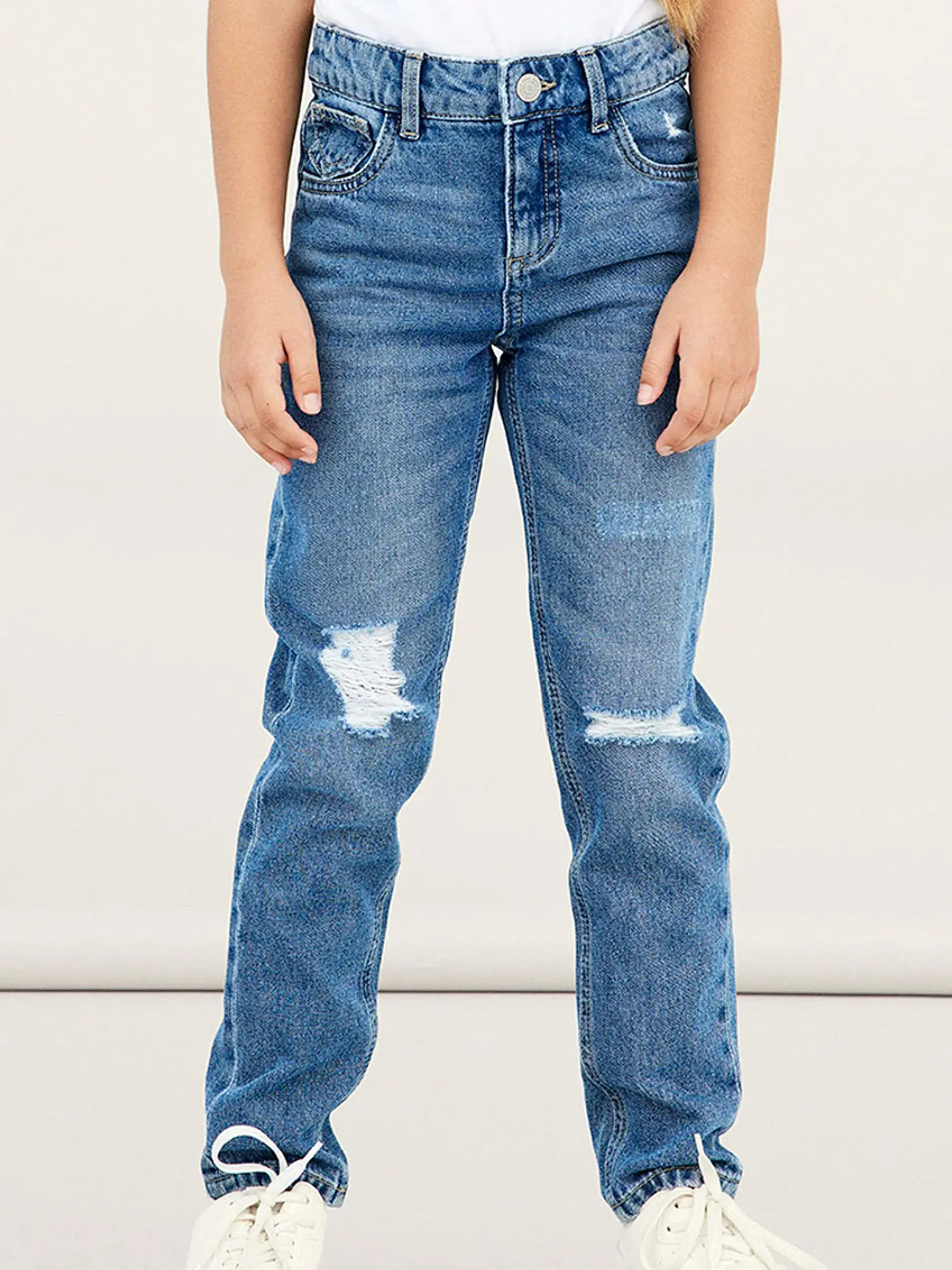 NAME IT | Mädchen Jeans Mom Fit NKFROSE | 